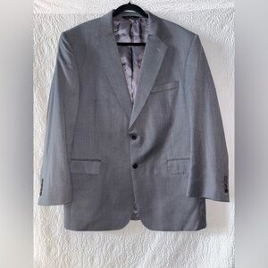 Jos A Bank Signature Gold Gordon Wool Pinstripe Blazer Jacket